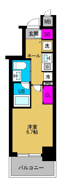 ◆エスライズ京町堀◆《6F》